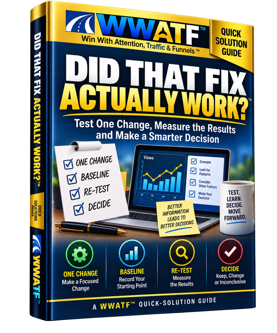 Did That Fix Actually Work? WWATF Quick-Solution commercial visual