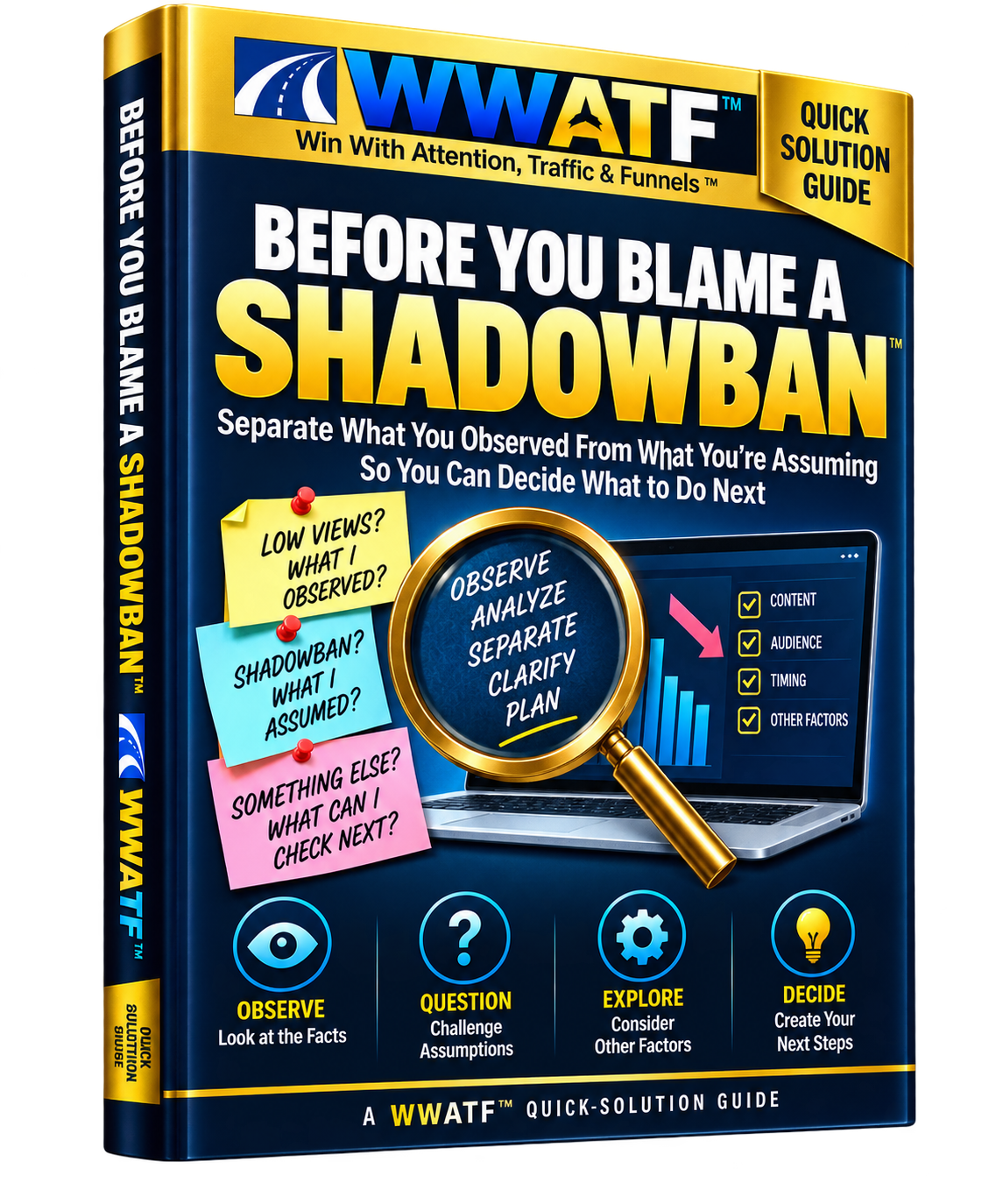 Before You Blame a Shadowban WWATF Quick-Solution Guide