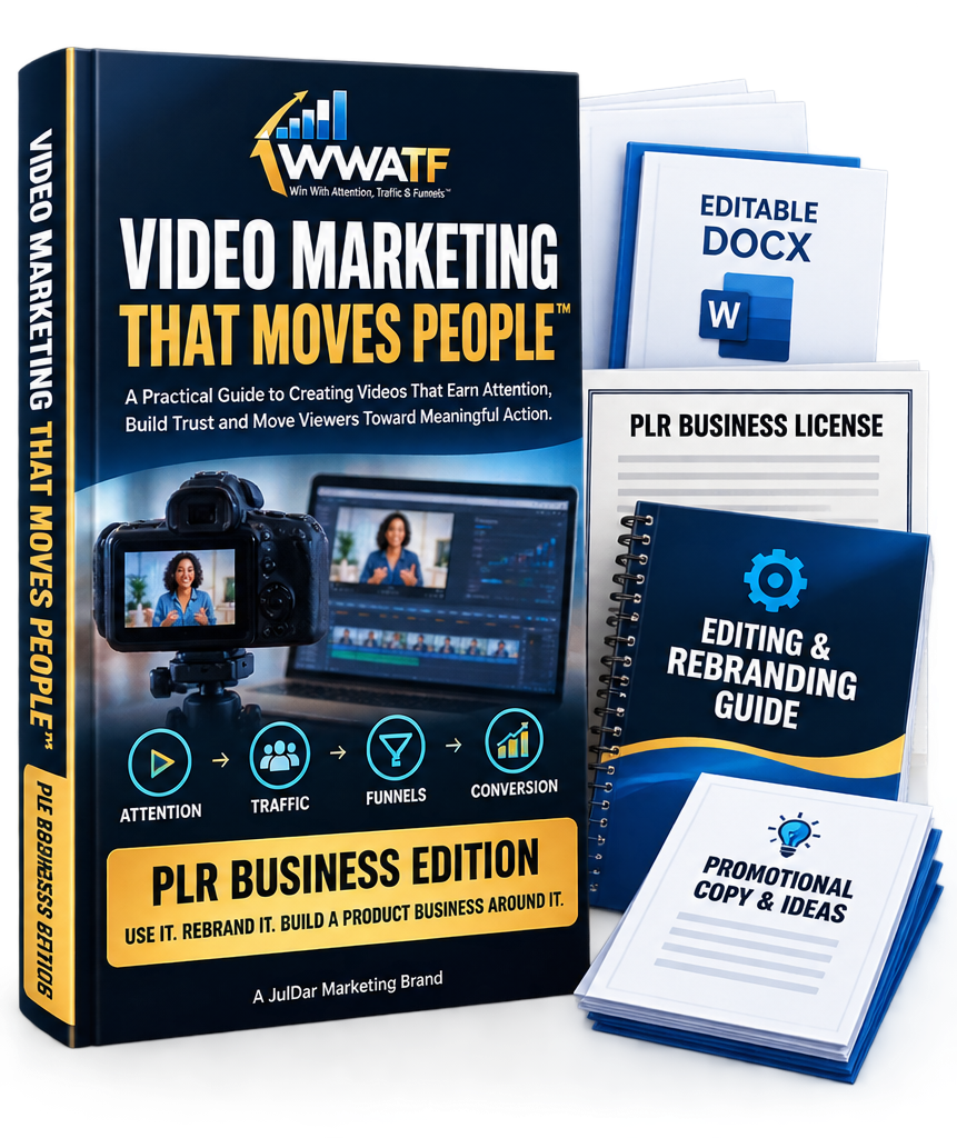 Video Marketing That Moves People™ PLR Business Edition product